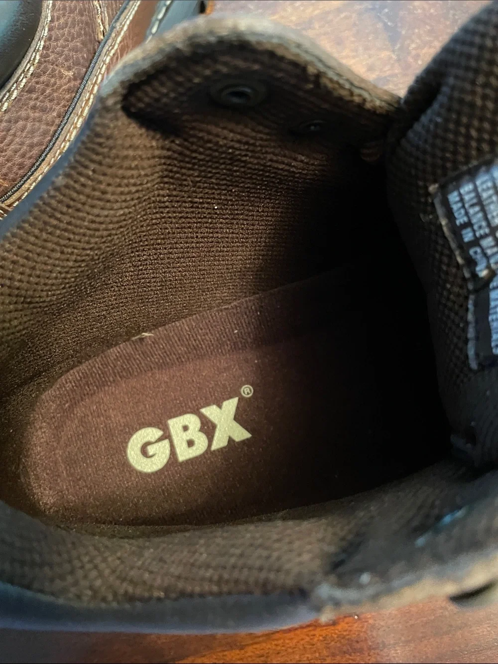 GBX Tundra Leather Work Boot, Men’s 8.5,M, Brown